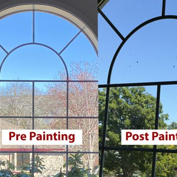 Maple Painting & Carpentry - Shows lack of cover while spraying and large window splatters pre & post paint. - Drywall Installation & Repair Near Me - White City, Oregon Maple Painting & Carpentry - Shows lack of cover while spraying and large window splatters pre & post paint. - Drywall Installation & Repair Near Me - White City, Oregon