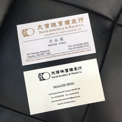 David Jewellery & Watch Company - Contact the owner Wayne if you have an enquiry.