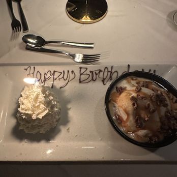 Steak 48 - Ultimate Warm Vanilla Caramel Cake - Steakhouses Near Me - Charlotte, North Carolina