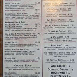 Menu Menu