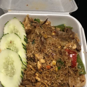 Noodle Express - Combo spicy fried rice - Thai Near Me - Fresno, California Noodle Express - Combo spicy fried rice - Thai Near Me - Fresno, California