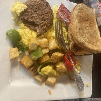 Hennessey's - Scramble eggs with sausage - Irish Near Me - San Juan Capistrano, California Hennessey's - Scramble eggs with sausage - Irish Near Me - San Juan Capistrano, California