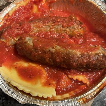 Jerry's Pizza - Ravioli and sausage - Pizza Near Me - Canoga Park, California Jerry's Pizza - Ravioli and sausage - Pizza Near Me - Canoga Park, California