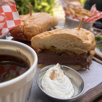 Laurel Tavern - Beef dip, au jus, creamy horseradish - New American Near Me - Studio City, California