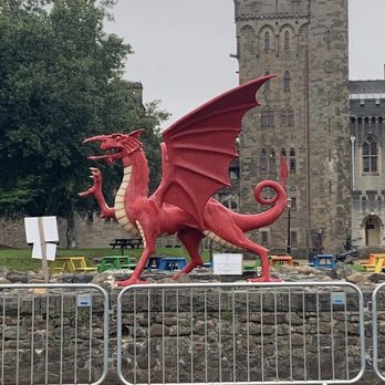 Cardiff Castle - The dragon - Castles Near Me - Cardiff, CRF