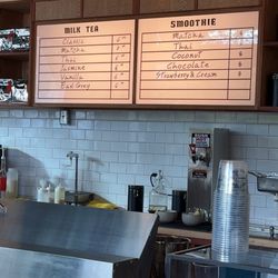 Bubble N Tea - Menu