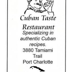 Cuban Taste Restaurant - Menu 10/25
