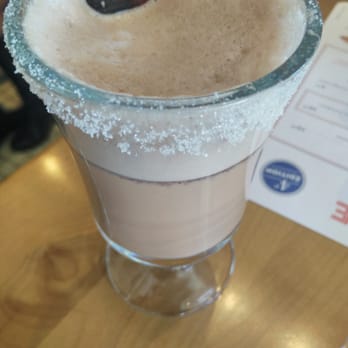 Cochon Dingue - Hot chocolate with sugar ring - Breakfast & Brunch Near Me - Quebec City, Quebec Cochon Dingue - Hot chocolate with sugar ring - Breakfast & Brunch Near Me - Quebec City, Quebec