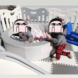 Olivia's backyard playhouse