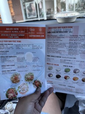 Menu photo 1 Poke Bros Midlothian, VA
