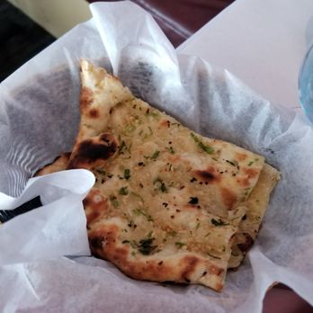 Curry Leaf - Garlic Naan bread!!!! Very good - Indian Near Me - Albuquerque, New Mexico