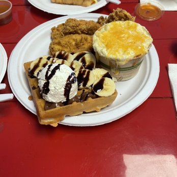 Waffles and Whatnot - Banana Nutella - Waffles Near Me - Anchorage, Alaska Waffles and Whatnot - Banana Nutella - Waffles Near Me - Anchorage, Alaska