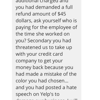 Friendly nails - I am sharing the owners private message after negative review. - Nail Salons Near Me - Edison, New Jersey
