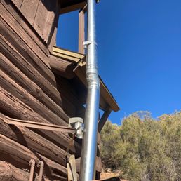 Exhaust for new propane water heater