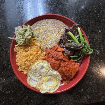 Los Potrillos Mexican Restaurant - Last Sunday special Carne asada, 2eggs, chilaquiles, rice, beans, and guacamole - Mexican Near Me - Camas, Washington Los Potrillos Mexican Restaurant - Last Sunday special Carne asada, 2eggs, chilaquiles, rice, beans, and guacamole - Mexican Near Me - Camas, Washington