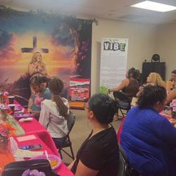Thursday night women's Bible study and prayer for Mother's Day.