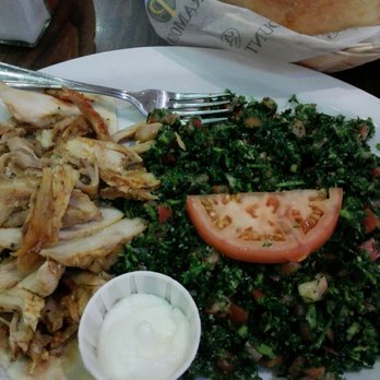 Paramount Middle Eastern Kitchen - Chicken shawarma plate with taboule - Middle Eastern Near Me - Toronto, Ontario Paramount Middle Eastern Kitchen - Chicken shawarma plate with taboule - Middle Eastern Near Me - Toronto, Ontario