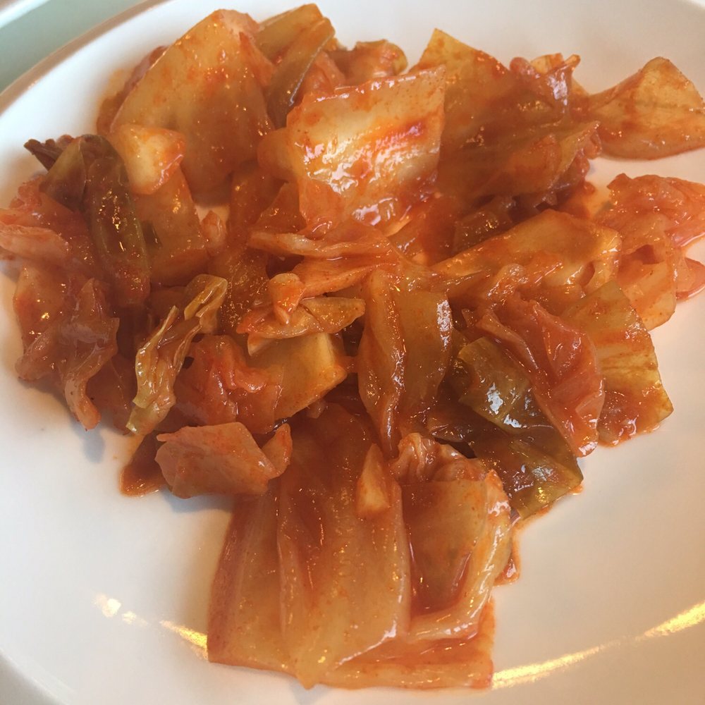 Lulu's Kitchen - Complimentary kimchi. Tasty and not too tart/sour. - Szechuan Near Me - Dublin, California Lulu's Kitchen - Complimentary kimchi. Tasty and not too tart/sour. - Szechuan Near Me - Dublin, California