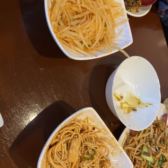 Xi'an Cuisine - Thin sliced Tofu Noodles in Hot Oil and Thin Potato Slices - Chinese Near Me - Chicago, Illinois Xi'an Cuisine - Thin sliced Tofu Noodles in Hot Oil and Thin Potato Slices - Chinese Near Me - Chicago, Illinois