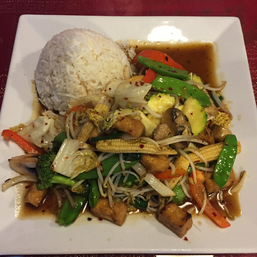 Thai Thip Restaurant - Stir fried vegetables. - Thai Near Me - Hurst, Texas Thai Thip Restaurant - Stir fried vegetables. - Thai Near Me - Hurst, Texas