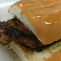 Louie's Market - New york streak sandwich $7
