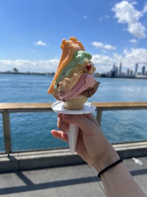 The Original Rainbow Cone by null