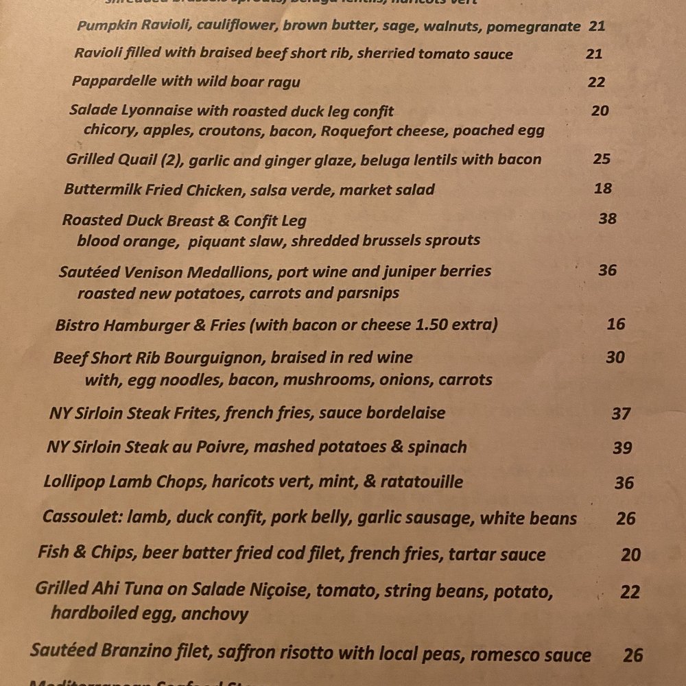 Bistro La Source - Food Menu - French Near Me - Jersey City, New Jersey Bistro La Source - Food Menu - French Near Me - Jersey City, New Jersey