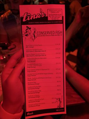 Menu photo 5 Tina's Pittsburgh, PA