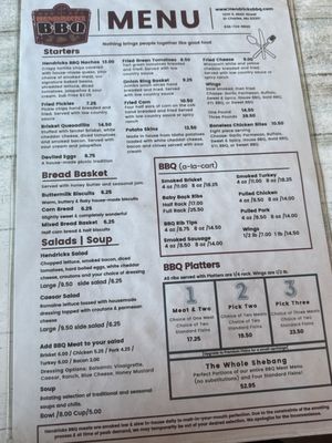 Menu photo 3 Hendricks BBQ St Charles, MO Menu photo 3 Hendricks BBQ St Charles, MO