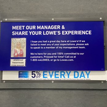 Lowe's Home Improvement - Committed? I'm the one customer they're not committed to. - Hardware Stores Near Me - Turlock, California