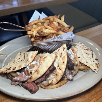 Taverna Veranda - Cheesesteak "our way" - Mediterranean Near Me - Edgewater, New Jersey Taverna Veranda - Cheesesteak "our way" - Mediterranean Near Me - Edgewater, New Jersey