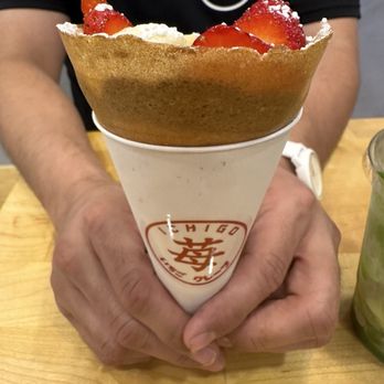 Ichigo Crepe - Strawnana - Desserts Near Me - Las Vegas, Nevada Ichigo Crepe - Strawnana - Desserts Near Me - Las Vegas, Nevada