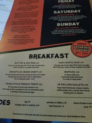 Menu photo 8 Johnny'Z Pour House Pleasant Prairie, WI