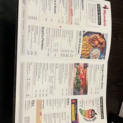 Nando's - Menu as of august 17, 2023