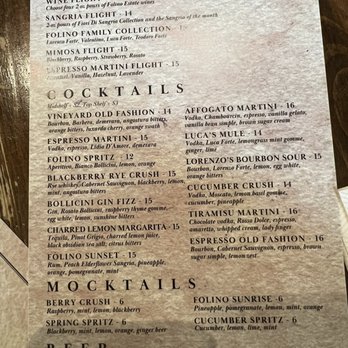 Folino Estate Winery - Italian Near Me - Kutztown, Pennsylvania