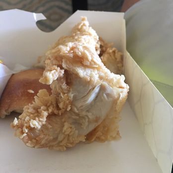 Chicken Express - a half eaten chicken and a half eaten donut - Fast Food Near Me - Willow Park, Texas