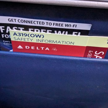 Delta Air Lines - Safety information - Airlines Near Me - Los Angeles, California