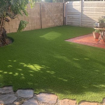 Scotts Artificial Grass - After Scott's install. Great job!!! - Artificial Turf Near Me