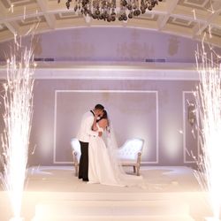 The Bellevue Conference & Event Center - Fireworks for first kiss