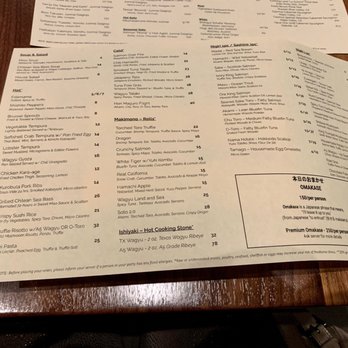 Soto - Menu - Japanese Near Me - Houston, Texas
