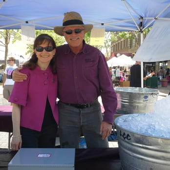Burke Optometry - The doctors working the water and soda booth for the Chamber of Commerce at May 2014 Lodi Street Faire. - Optometrists Near Me - Lodi, California Burke Optometry - The doctors working the water and soda booth for the Chamber of Commerce at May 2014 Lodi Street Faire. - Optometrists Near Me - Lodi, California