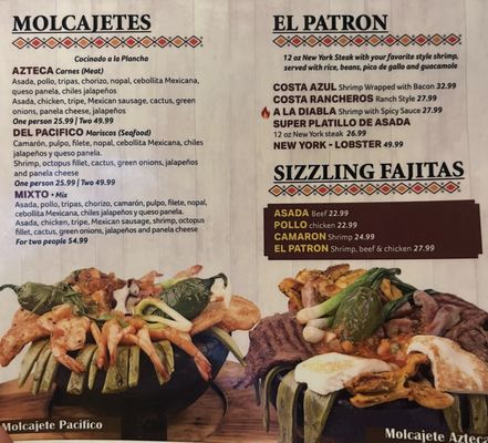 Menu photo 2 La Cocina Mexicana Torrance, CA