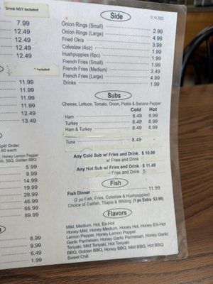 Menu photo 3 Finish Line Cafe Hampton, GA