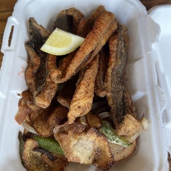 Saltbox Seafood Joint - Flounder plate - Seafood Near Me - Durham, North Carolina Saltbox Seafood Joint - Flounder plate - Seafood Near Me - Durham, North Carolina