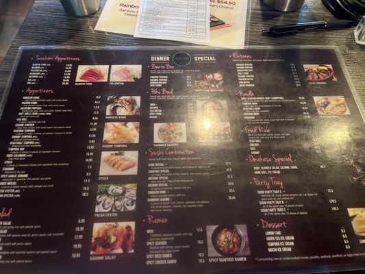 Menu photo 1 Echo Sushi Phoenix, AZ