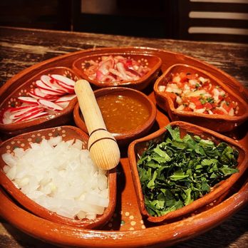 D' La Santa - Toppings for meat to make tacos! - Mexican Near Me - Seattle, Washington