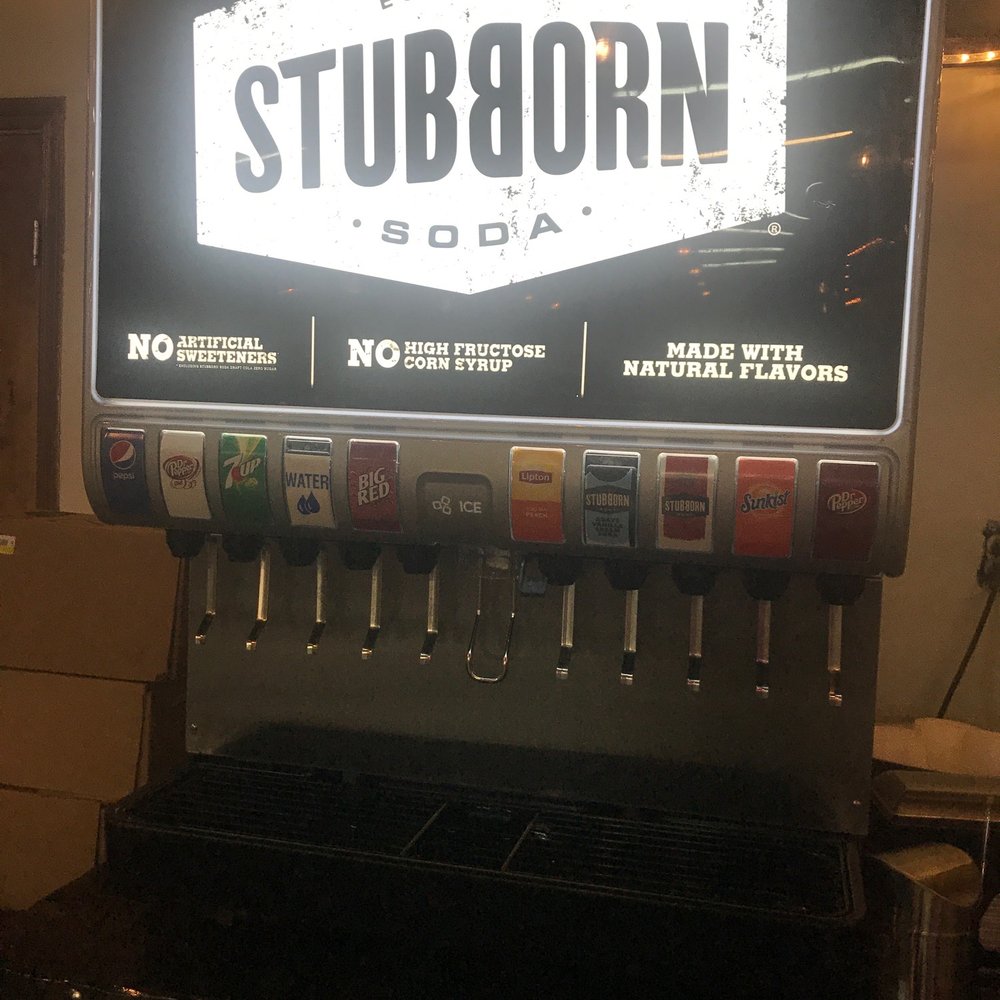 The Rusty Bucket BBQ and Tavern - Soda machine - Barbeque Near Me - Midland, Texas The Rusty Bucket BBQ and Tavern - Soda machine - Barbeque Near Me - Midland, Texas