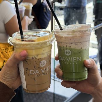 Da Vien Coffee - egg coffee, strawberry matcha - Coffee & Tea Near Me - Milpitas, California