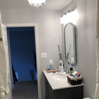 Jack Contracting, LLC - a bathroom with a sink and toilet - General Contractors Near Me - Manassas, Virginia Jack Contracting, LLC - a bathroom with a sink and toilet - General Contractors Near Me - Manassas, Virginia