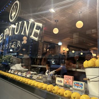 Neptune Oyster - View when in line outside - Seafood Near Me - Boston, Massachusetts